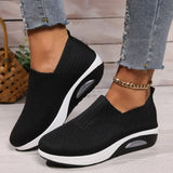 Laurence™ — Tenisky slip-on s vyvýšenou podrážkou pre každodenné pohodlie