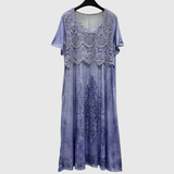 INDIGO | MIDI KVETINOVÉ ŠATY ELEGANTNÉ