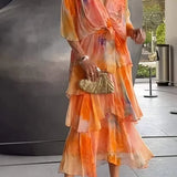 Cassia – Elegantná šaty z chiffon