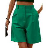Geneviève | Elegantné bermudy s plisami