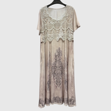 INDIGO | MIDI KVETINOVÉ ŠATY ELEGANTNÉ