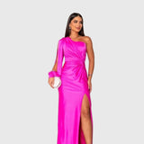 Melyssa | Elegantná a Plynulá Maxi Večerná Šaty