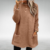 Nora | Fleece pulóver s vreckami
