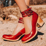 Léonie – Vintage bohémske členkové topánky