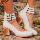 Léonie – Vintage bohémske členkové topánky