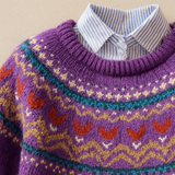 Solva™ | Elegantný Vintage Pletený Sveter
