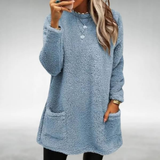 Nora | Fleece pulóver s vreckami