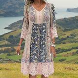 NAYA | MIDI ŠATY FLUID BOHO LUXE