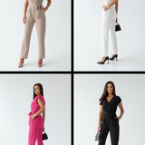 Solène™ — Elegantný fluidný štruktúrovaný overal