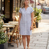 Noémie | Elegantná pruhovaná košeľa