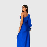 Melyssa | Elegantná a Plynulá Maxi Večerná Šaty