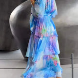 Cassia – Elegantná šaty z chiffon