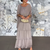 Lara – Elegantná dlhá voľná šaty